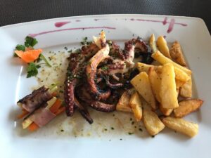 grilled octopus